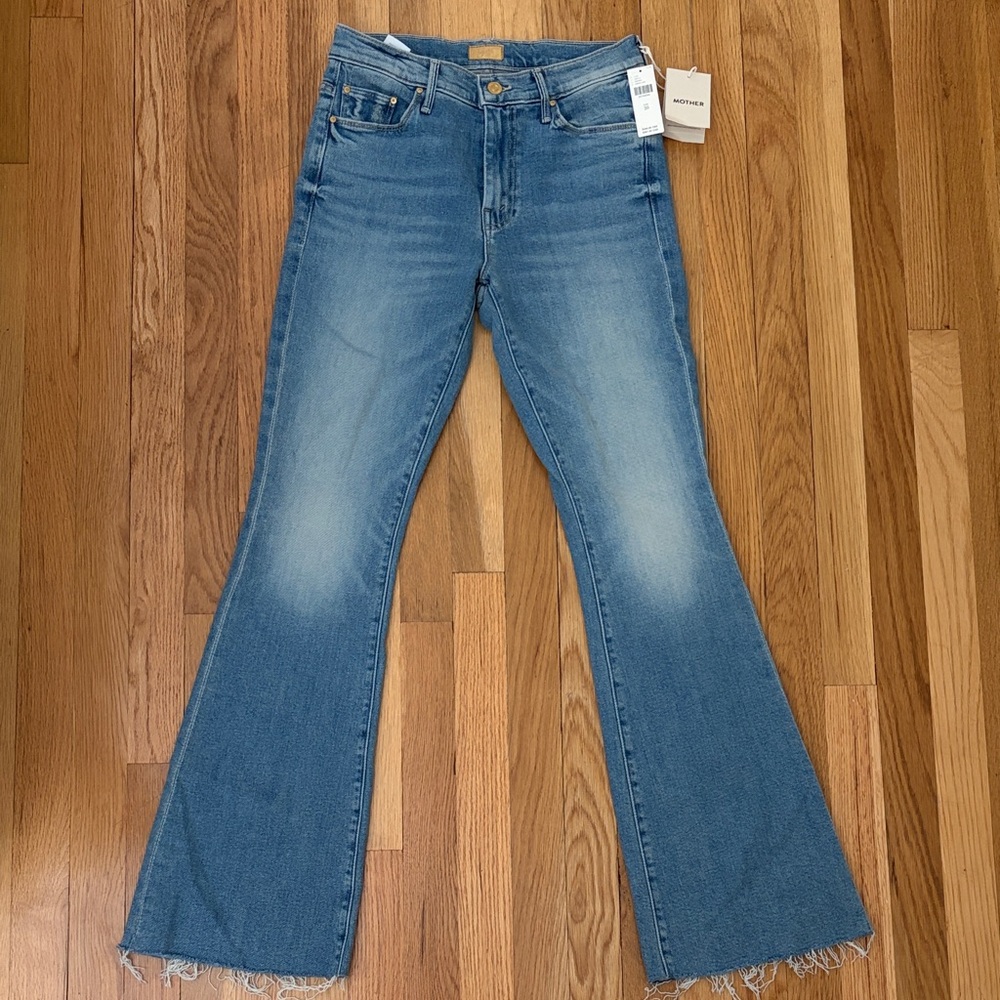 MOTHER The Weekender Fray in Glow up